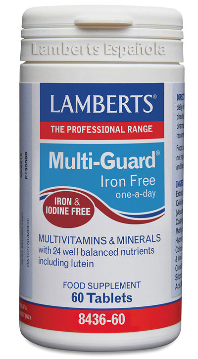 Multi-Guard Iron Free - 60 Tabletas