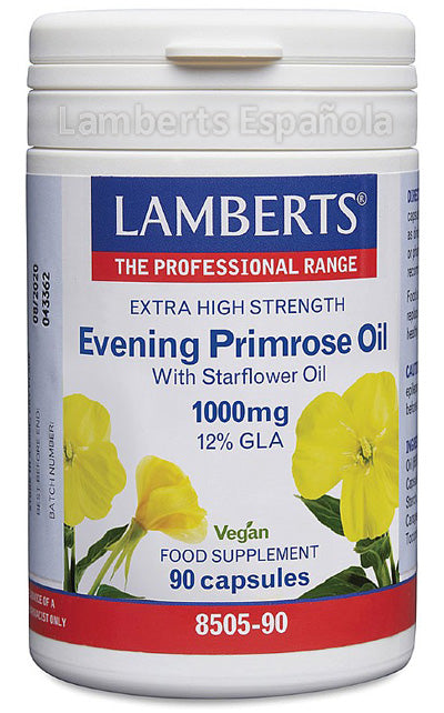 Aceite de Prímula y Borraja 1000 mg - 90 Cápsulas