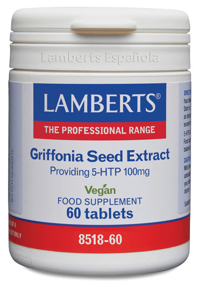 5HTP 100 mg (Extracto de semillas de Griffonia) - 60 Tabletas