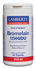 Bromelina 1250 GDU - 60 Tabletas