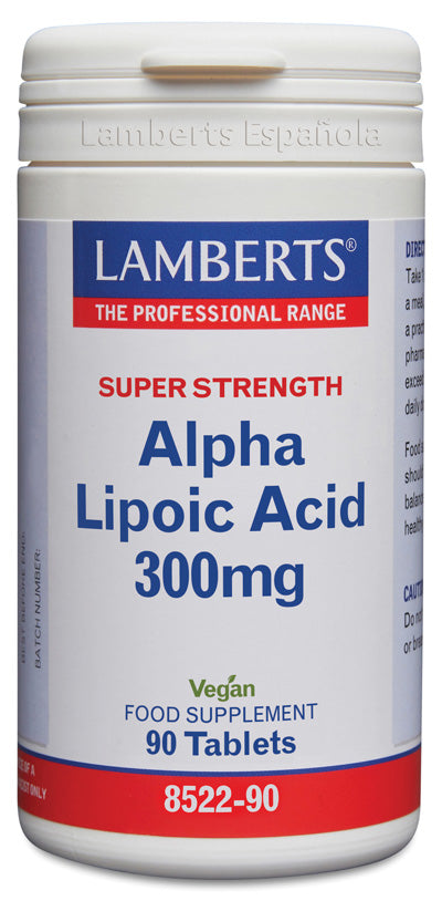 Ácido Alfa Lipoico 300 mg - 90 Tabletas