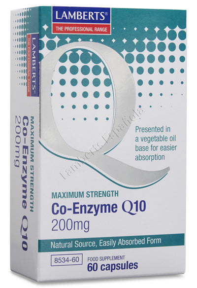 Coenzima Q10 200 mg - 60 Cápsulas