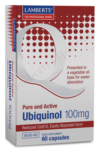 Ubiquinol 100 mg - 60 Cápsulas