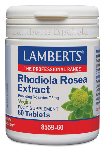 Rhodiola Rosea 250 mg - 60 Tabletas