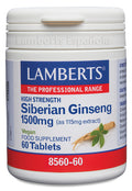 Ginseng Siberiano 1500 mg - 60 Tabletas