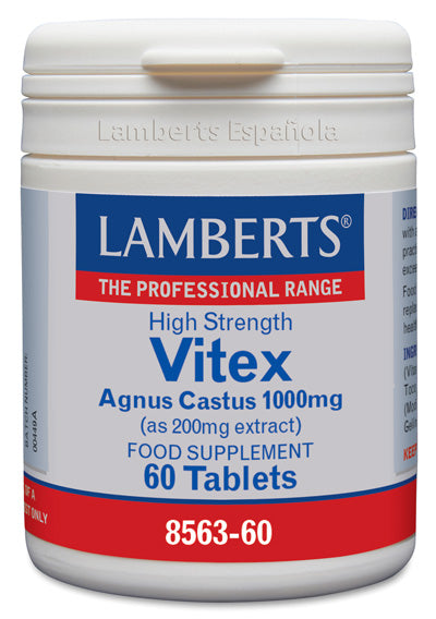 Vitex Agnus Castus 1000 mg - 60 Tabletas