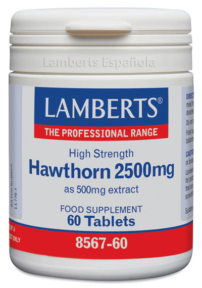 Espino Blanco 2500 mg - 60 Tabletas