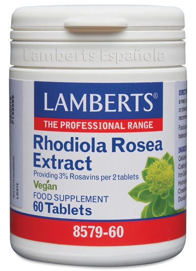 Rhodiola Rosea 117,3 mg - 60 Tabletas 
