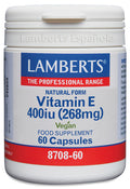 Vitamina E Natural 400 UI - 60 Cápsulas
