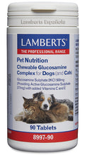 Complejo de Glucosamina para Perros y Gatos - 90 Tabletas