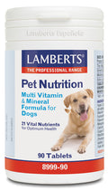 Pet Nutrition Vitaminas y Minerales para Perros - 90 Tabletas