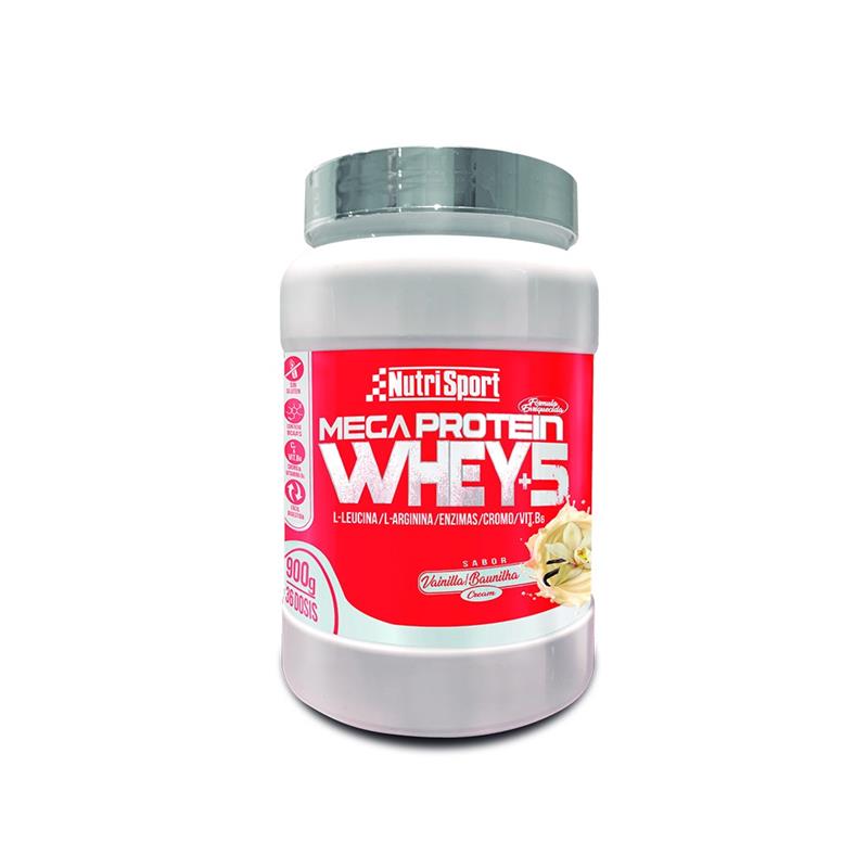 Mega Protein Whey +5 - 900g Vainilla                                                                