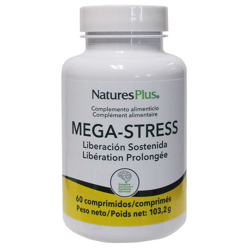 Natures Plus Mega Stress - 60 comprimidos
