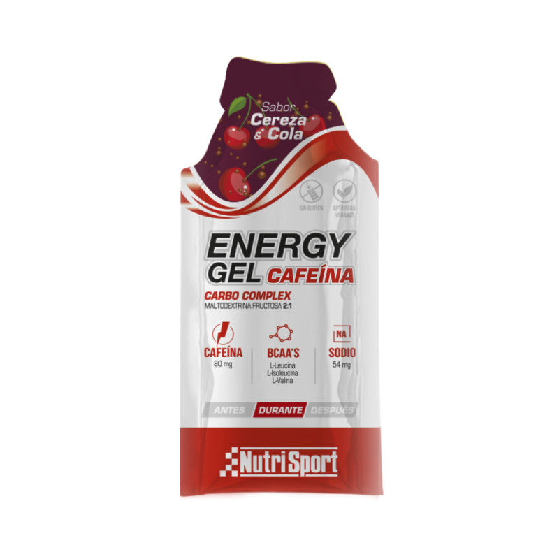 Energy Gel Con Cafeína (24 Geles) Cereza Cola                                                       