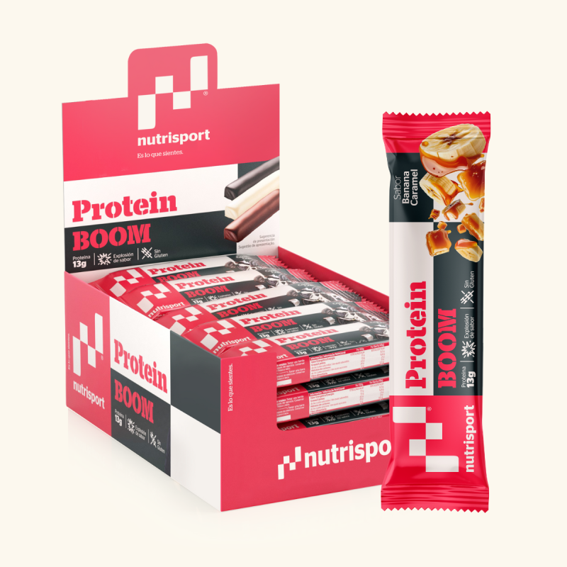 Barritas Protein Boom (24 Barritas) Banana Caramel                                                  