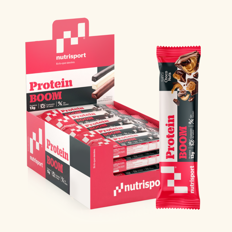 Barritas Protein Boom (24 Barritas) Choco Nuts                                                      