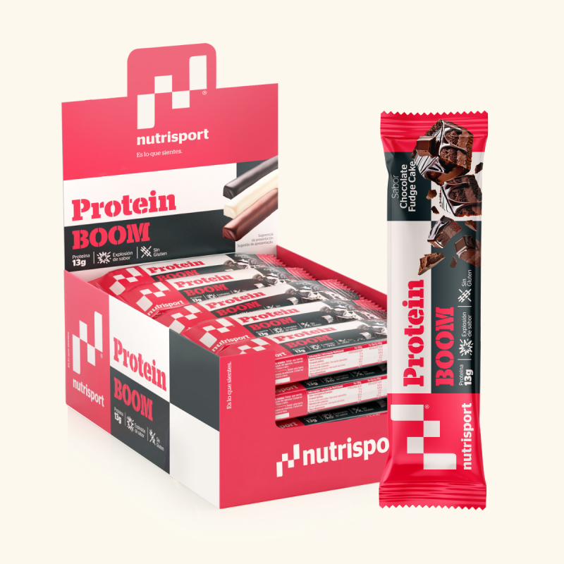 Barritas Protein Boom (24 Barritas) Choco Fudge Cake                                                