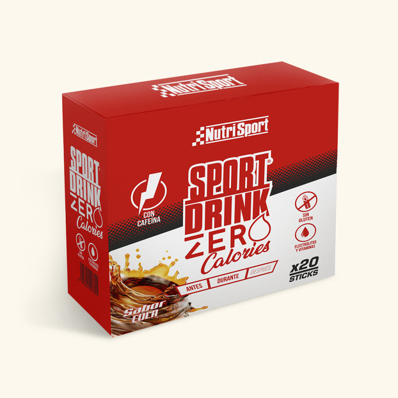 Sport Drink Zero Calorias Cafeina - 20 Sticks Cola                                                  