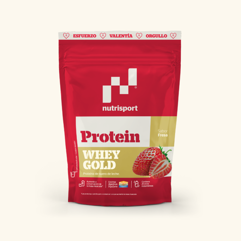 Whey Gold Protein - 500g Fresa                                                                      