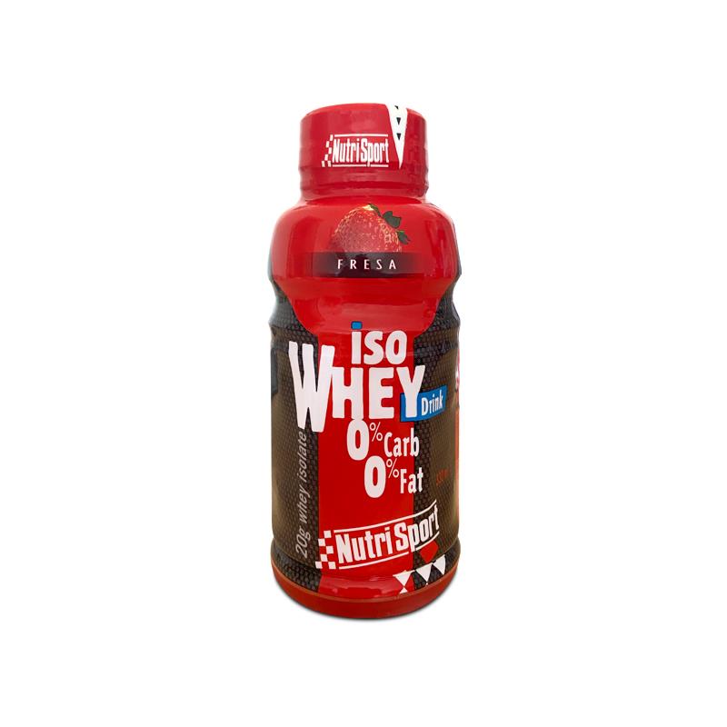 Iso Whey Drink Protein (12x330ml) Fresa                                                             